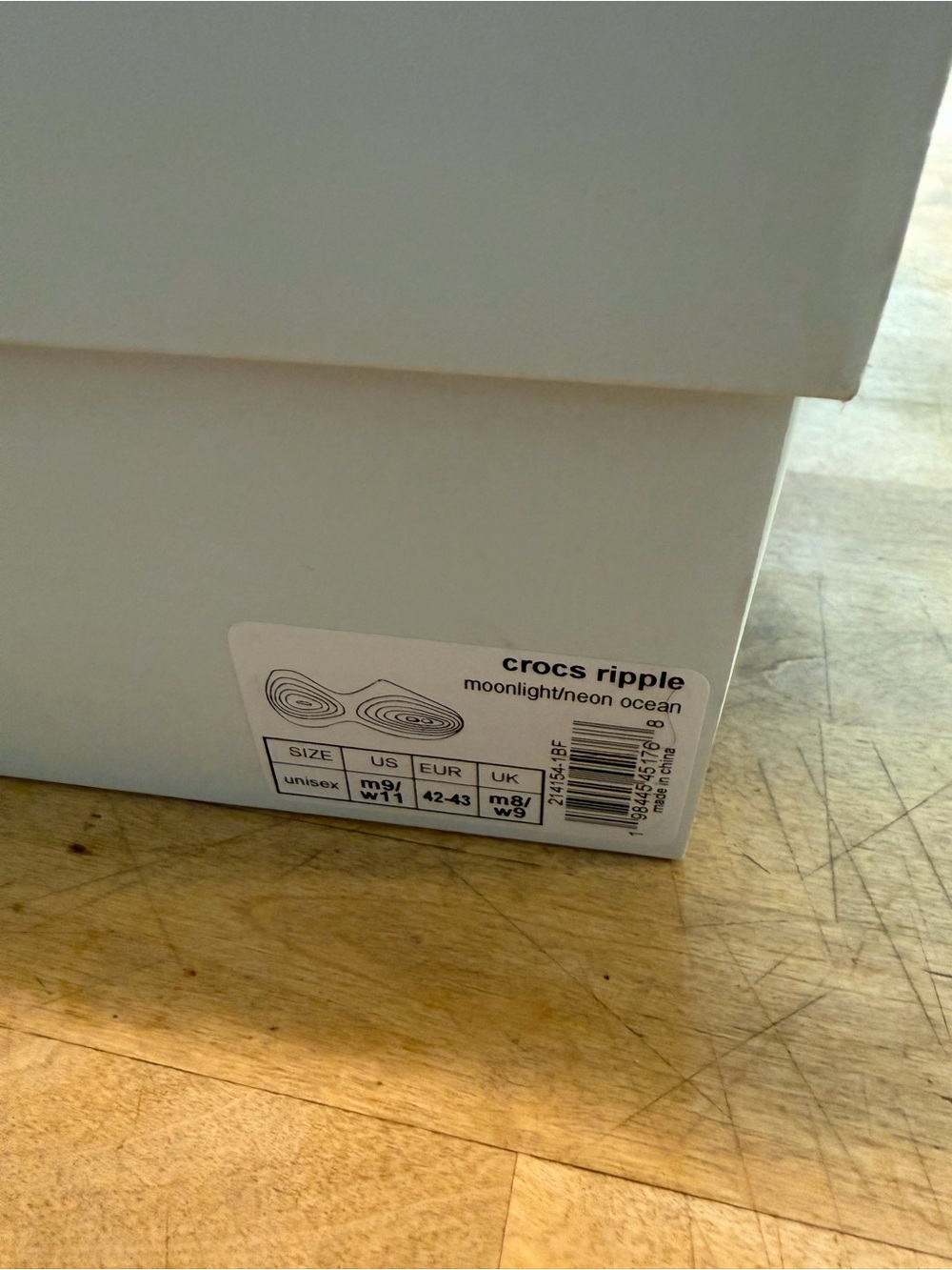 Crocs Ripple Clog White Blue - Picture 7 of 7
